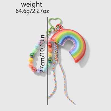 Regenbogen Taschenanhänger h5 Bild2