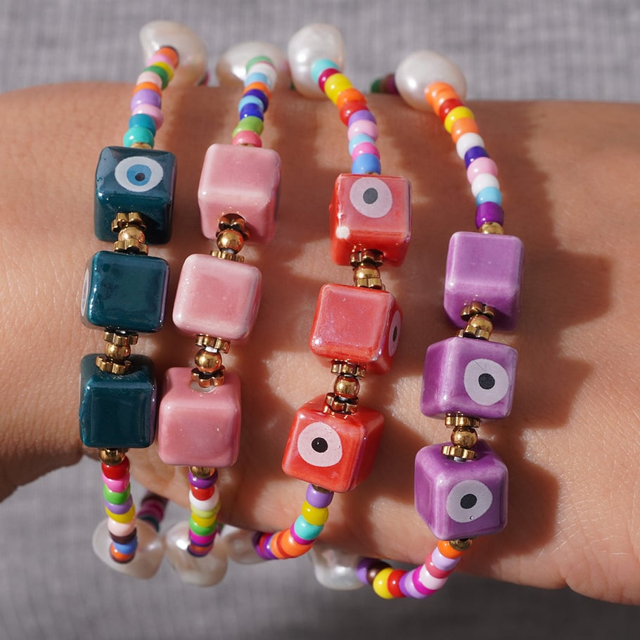 Colorful Romantic Series Beads Natural Stone Women's Beaded Necklaces Picture7