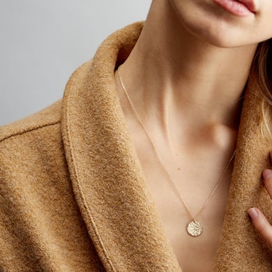 1 Piece Simple Series Simple Chain Stainless Steel   Gold Color  Women's Necklace h5 Picture7