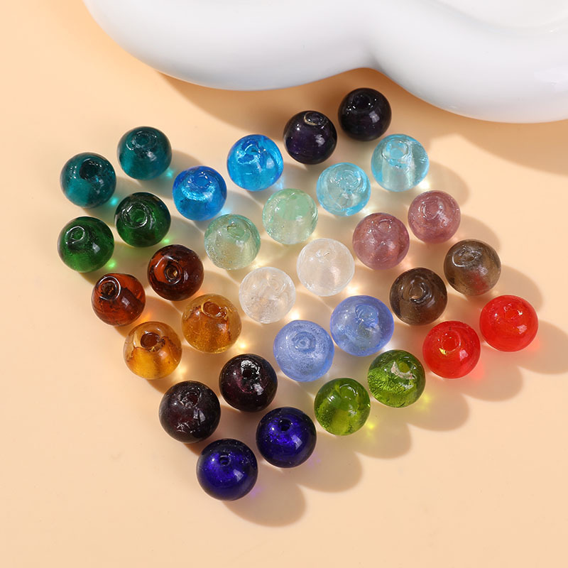 1 Piece Daily Annular Glass DIY Jewelry Beads Picture3