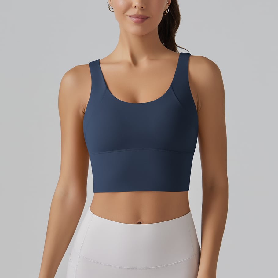 1 piece High Elasticity One-Piece Fixed Cup Yoga Sports Underwear Women's Sport Clothing Picture3