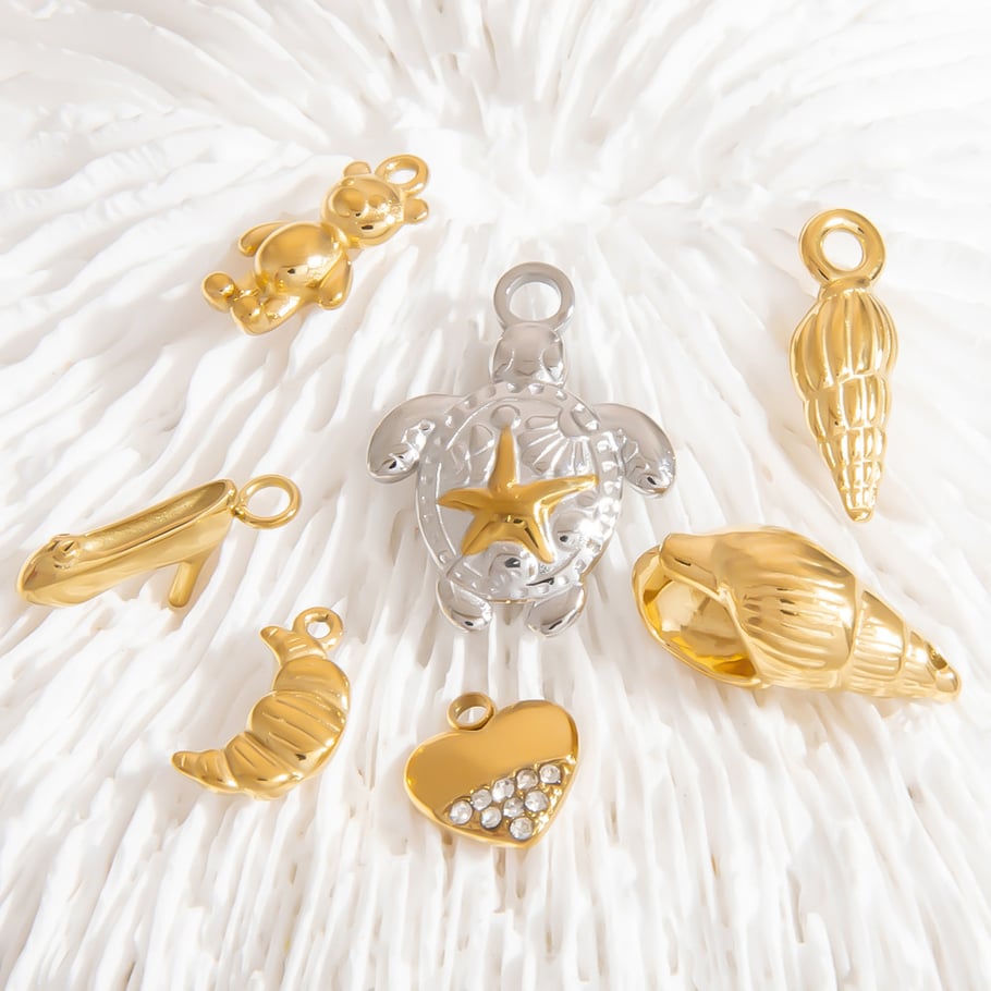 Oceanic Series Gold Color DIY Pendants Picture4