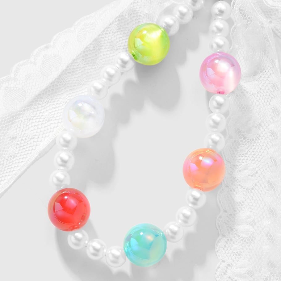 Cute Beads Bag Charms Picture5