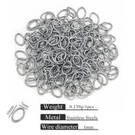 Steel egg-shaped ring 1*7*10 Picture2