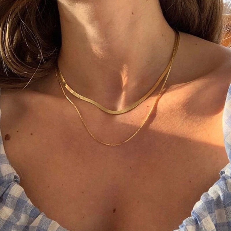 Simple Detachable Women's Stainless Steel Necklaces Picture2