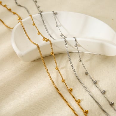 Simple and Stylish DIY Gold - colored Stainless Steel Chains h5 Picture3