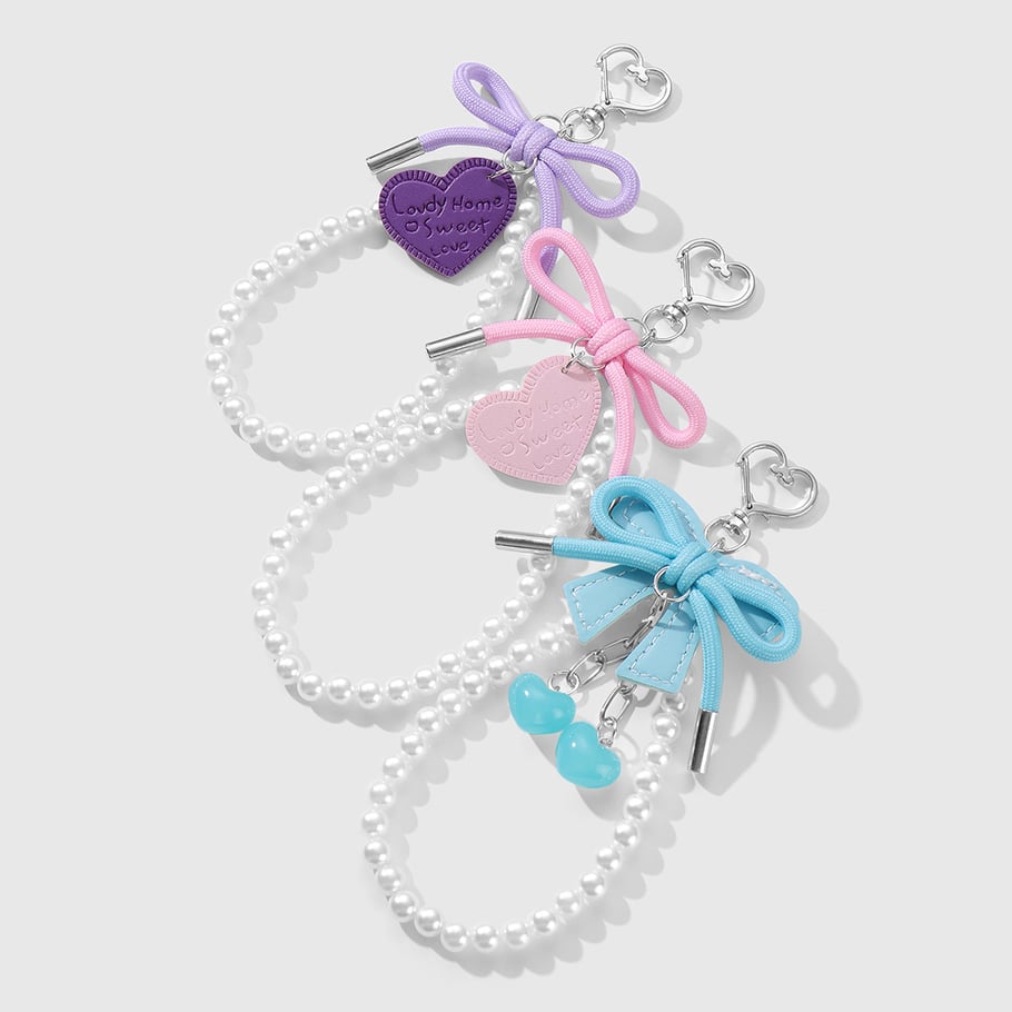 Sweet Bow Knot Women's Bag Charms Picture3