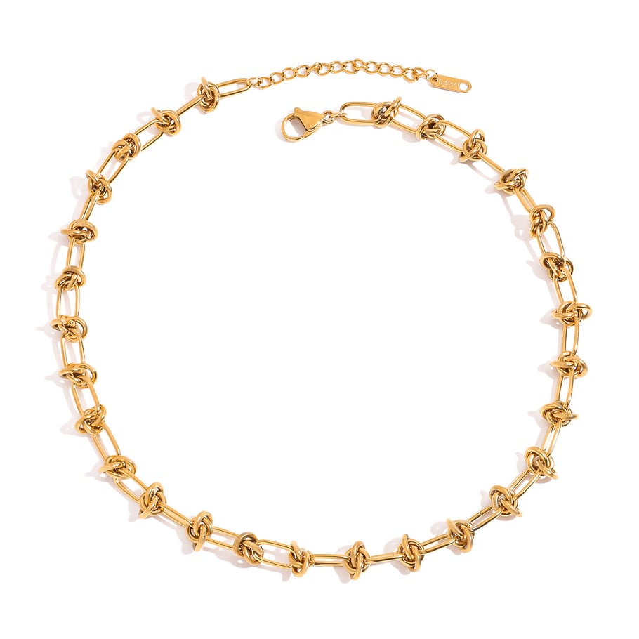 1 Piece Chain Stainless Steel Gold Color  Women's DIY Chain Necklaces Picture5