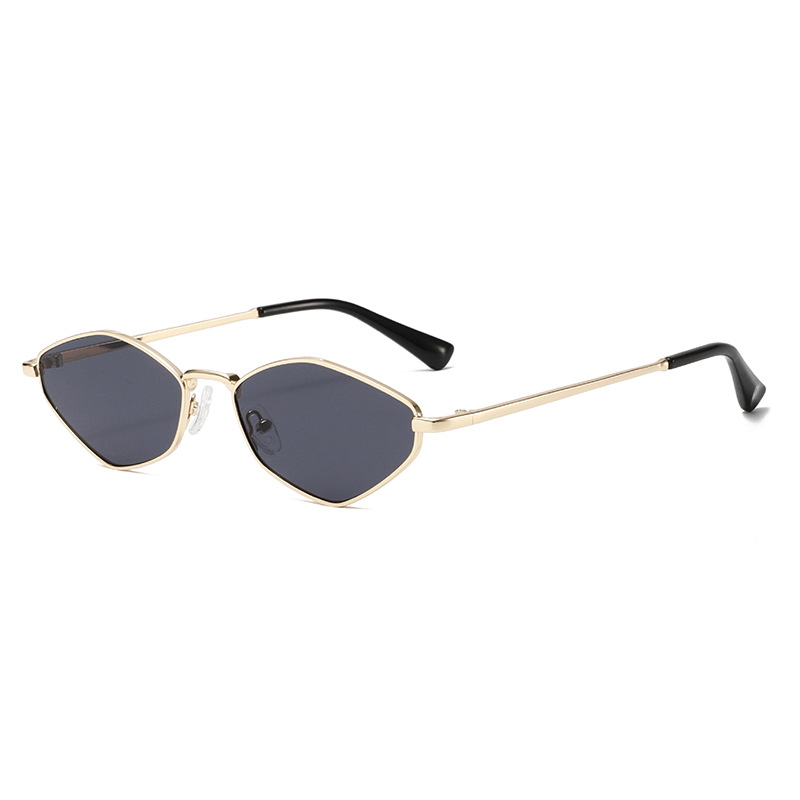 1 Pair Simple Series Daily Solid Color Metal Women's Sunglasses Picture5