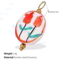 PJ358CRG Colored Ceramic Pendant Picture14