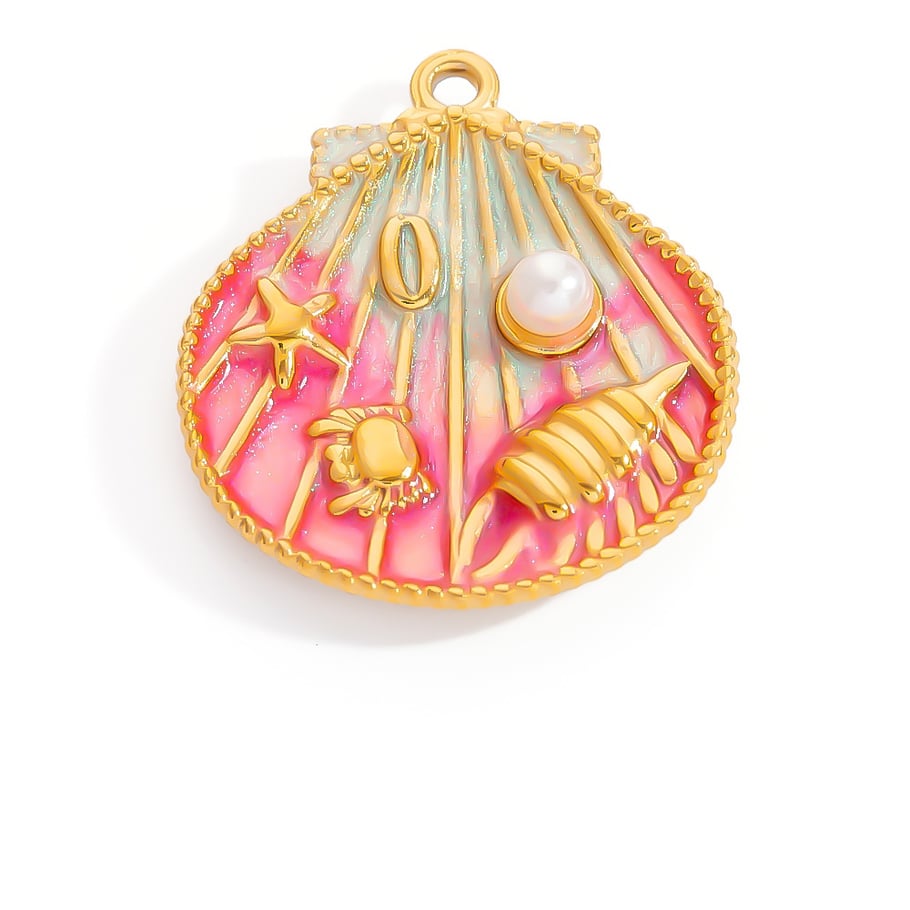 Oceanic Series Gold Color DIY Pendants h5Picture5