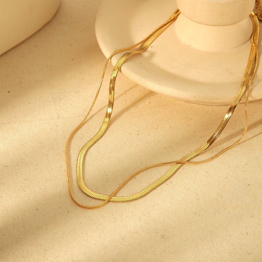 Simple Detachable Women's Stainless Steel Necklaces Picture3
