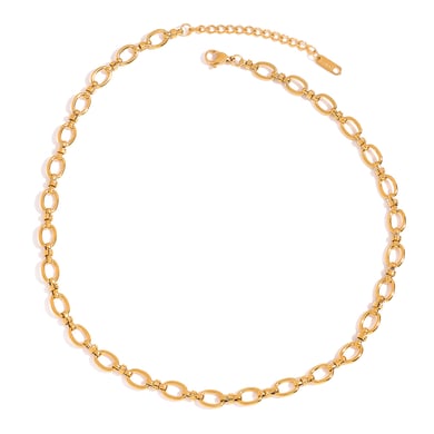 1 Piece Chain Stainless Steel Gold Color  Women's DIY Chain Necklaces h5 Picture5