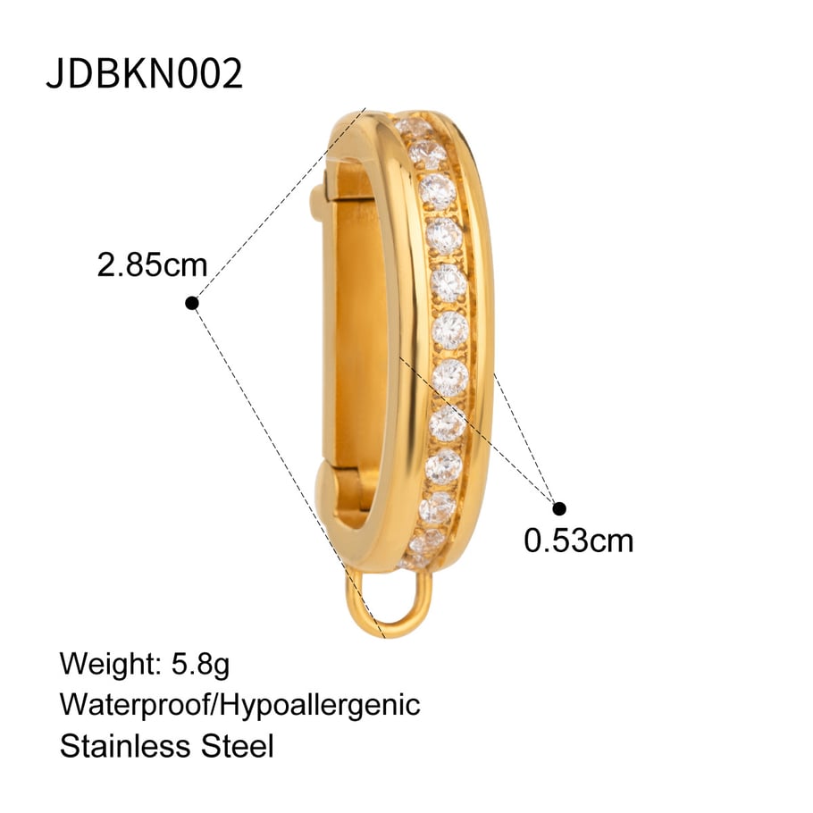 Oceanic Stainless Steel Bikini Pendants 