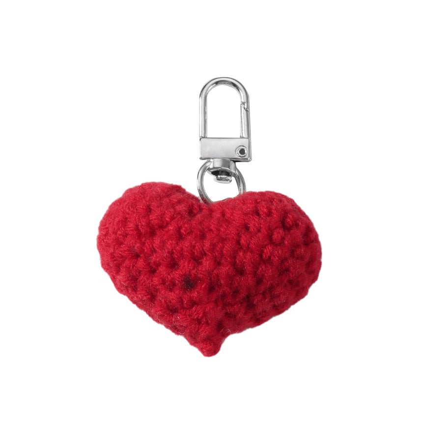 1 Piece Sweet Woolen Flower Strawberry Heart Bag Charms Picture10