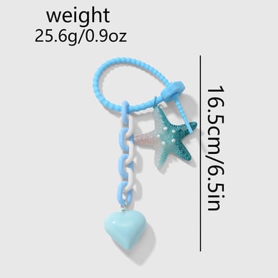 Süße Lederherz-Taschenanhänger h5 Bild2