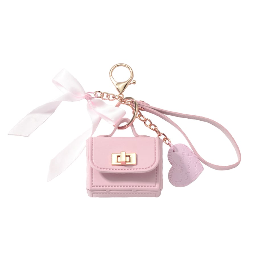 Mini-Taschenanhänger mit Schleife Bild3