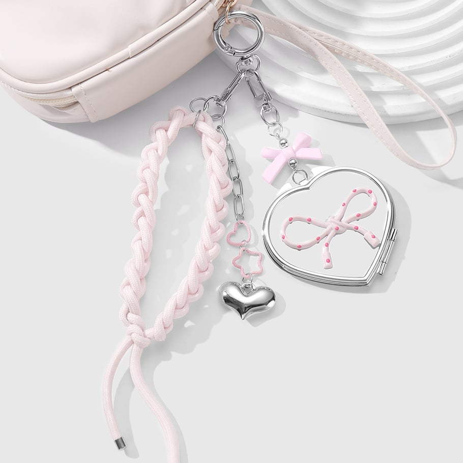 Süße Taschenanhänger mit Schleife und Knoten Bild3