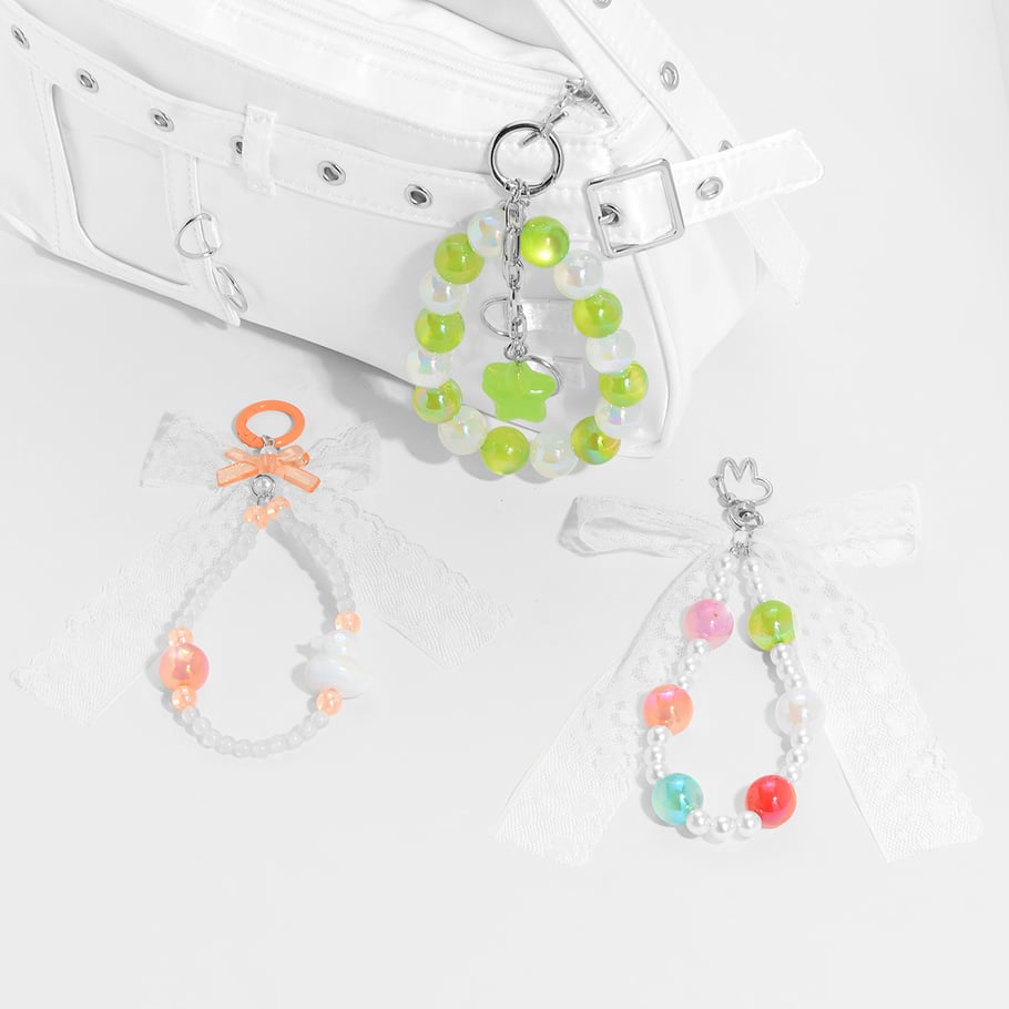 Cute Beads Bag Charms Picture3