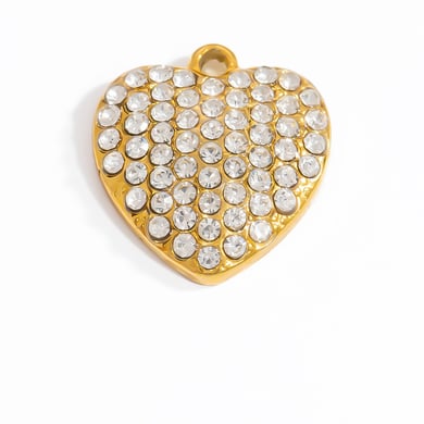 Retro Stainless Steel Gold Color DIY Pendants h5 Picture7