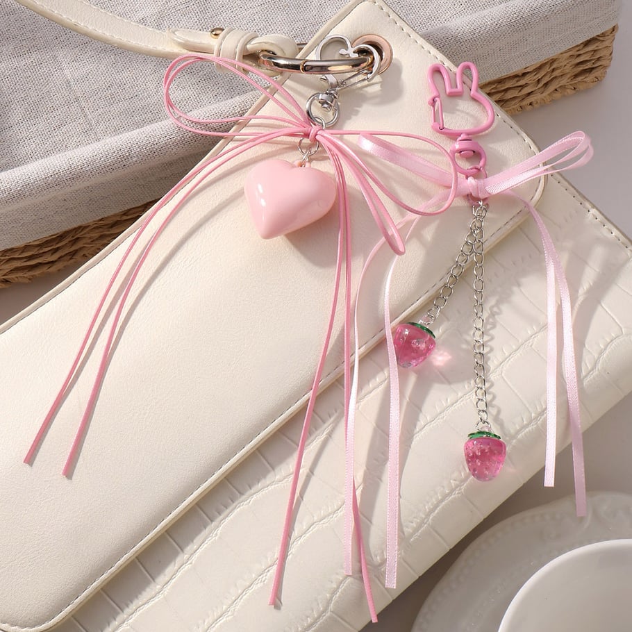 Sweet Bow Knot Bag Charms Picture6