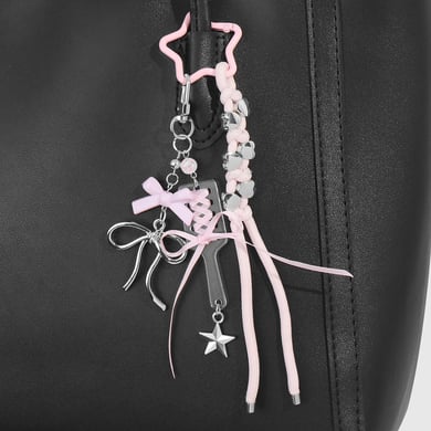 Süße Taschenanhänger mit Schleife und Knoten h5 Bild8