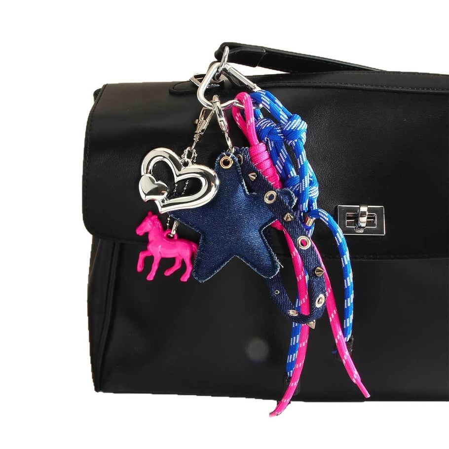 1 Piece Simple Series Daily Star Fabric Women's Bag Charms Picture6
