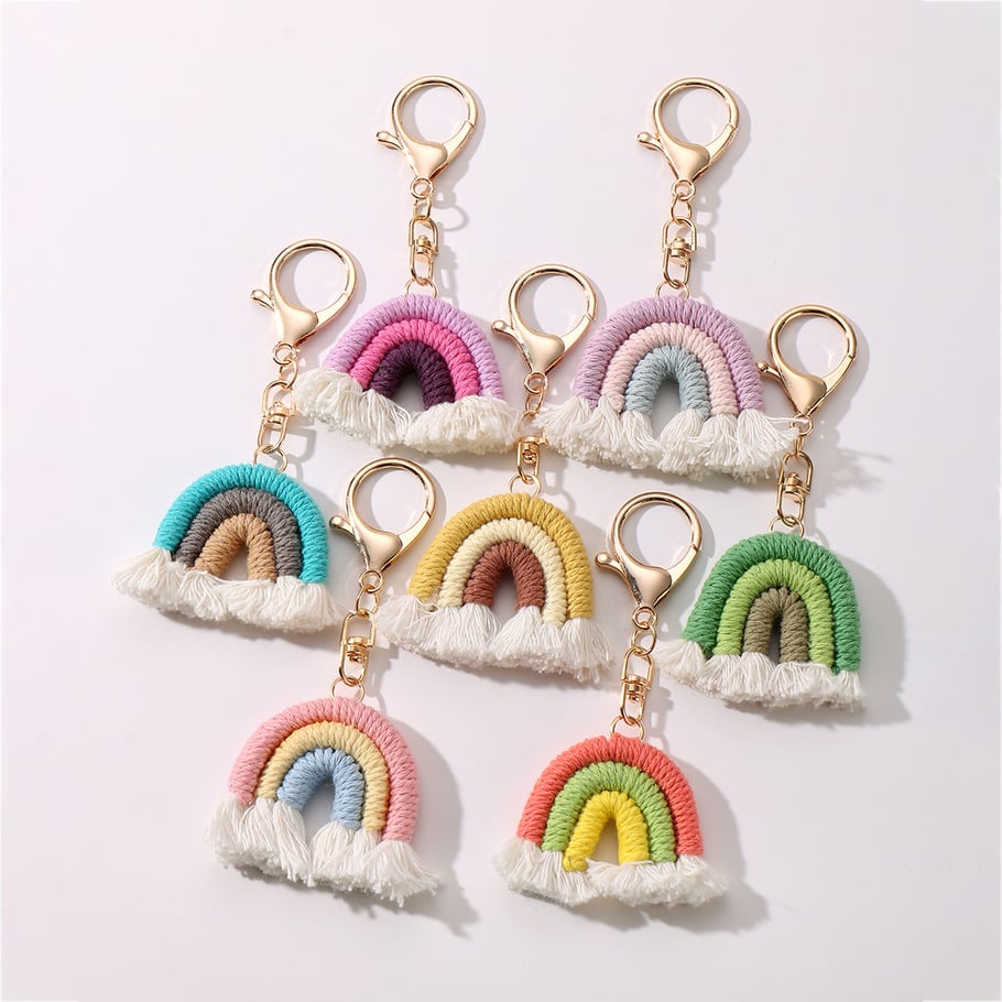 Sweet Rope Rainbow Bag Charms Picture5