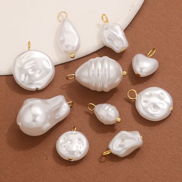 1 Piece Dazzling Series Chic Droplet Stainless Steel Women's Pendants