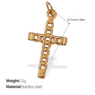 PJ381G Gold Pendant Picture11
