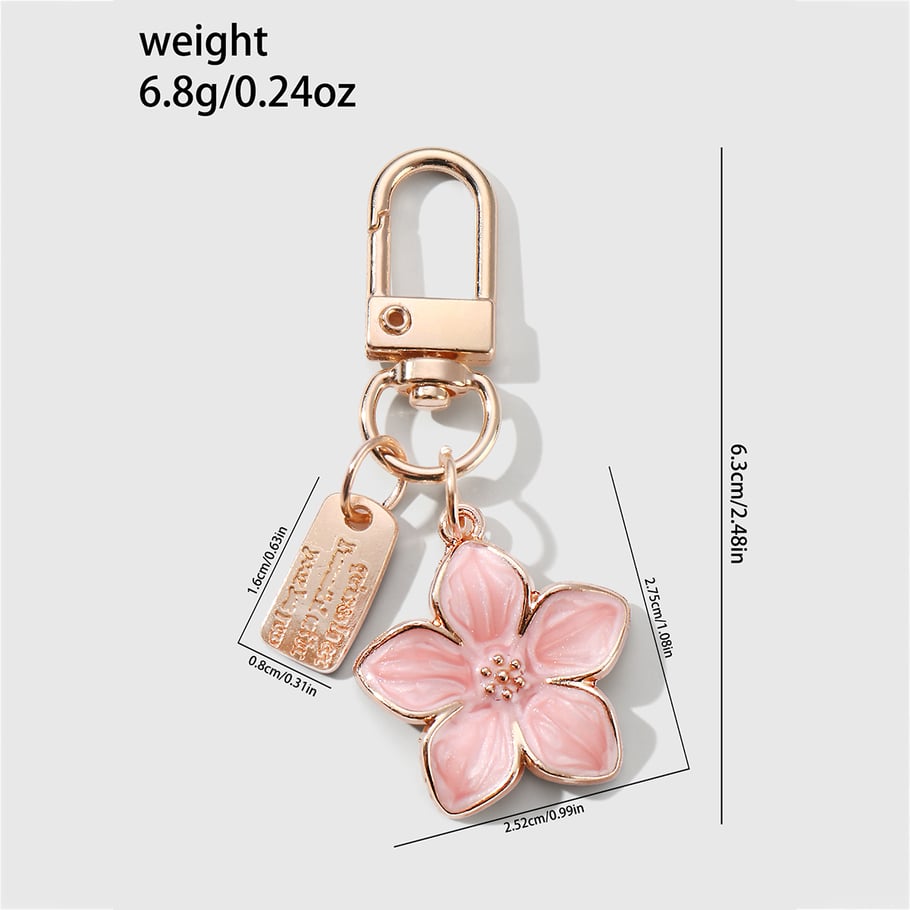 Retro Flower Bag Charms Picture2