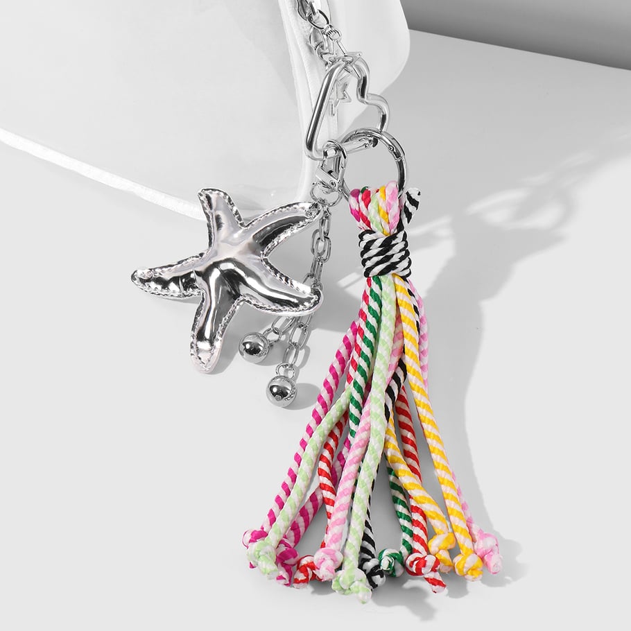 Shine Leather Star Women's Bag Charms Picture8
