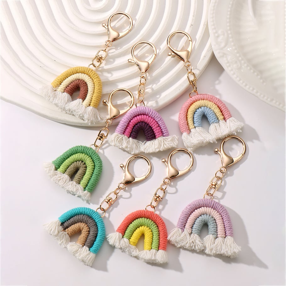 Sweet Rope Rainbow Bag Charms Picture3