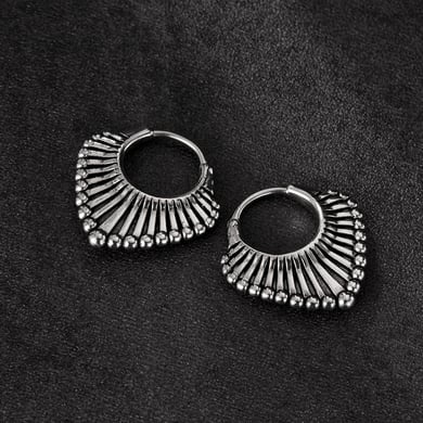 1 Piece Modern Series Fashionable Geometric Stainless Steel Men's Earrings h5 Picture3