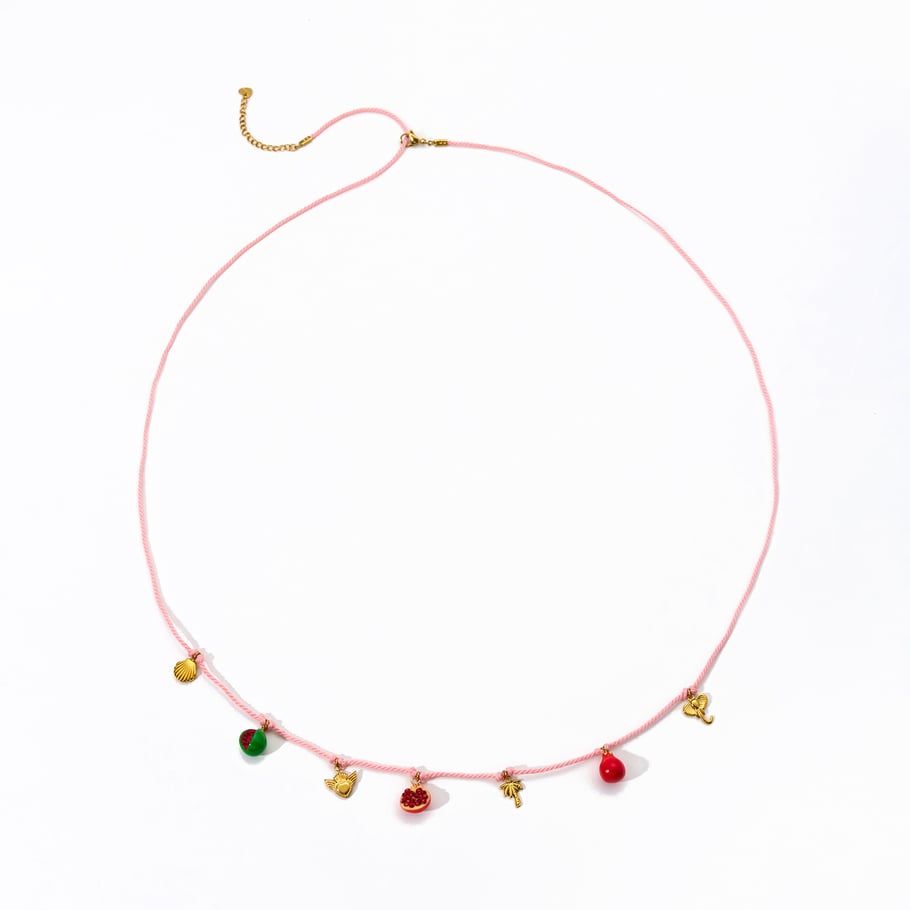 Summer Style Conch Cotton Rope Stainless Steel Gold Color Women's Waist Chains Picture3
