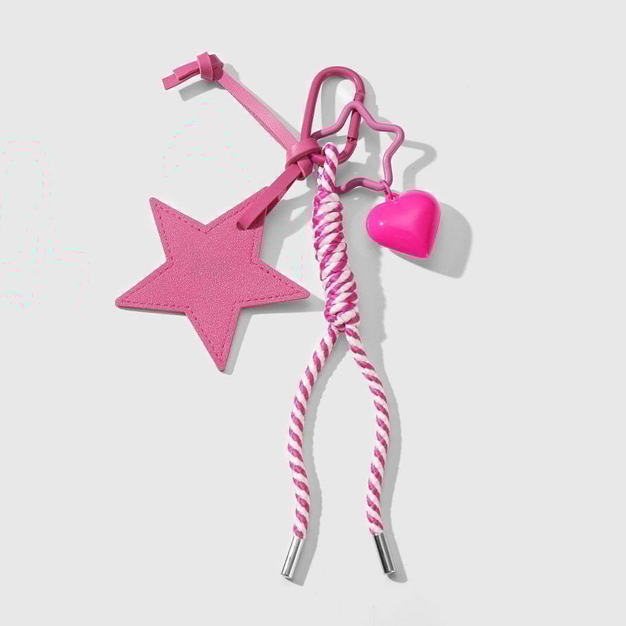 Leather Star Bag Charms Picture3