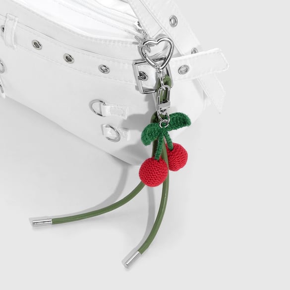 Dijes para bolsos con forma de cereza dulce 2