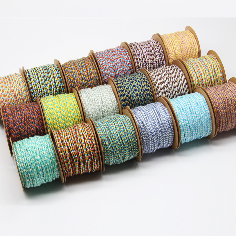 1 Reel DIY Series Colorful Knit 15 Meter Cotton Thread Jewelry Cords Picture5