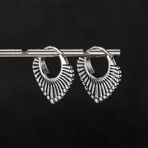 1 Piece Modern Series Fashionable Geometric Stainless Steel Men's Earrings