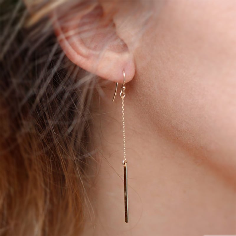Simple Long - chain Women's Earrings Picture7