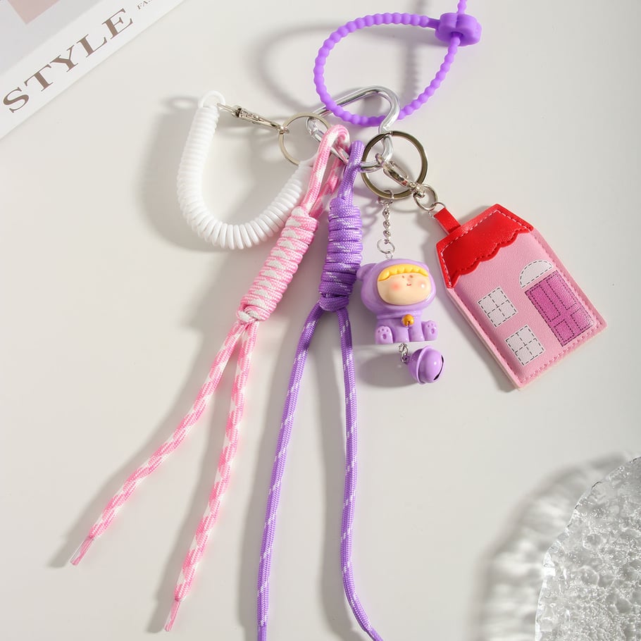 1 Piece Romantic Series Sweet Bow Knot PU Women's Bag Charms Picture5