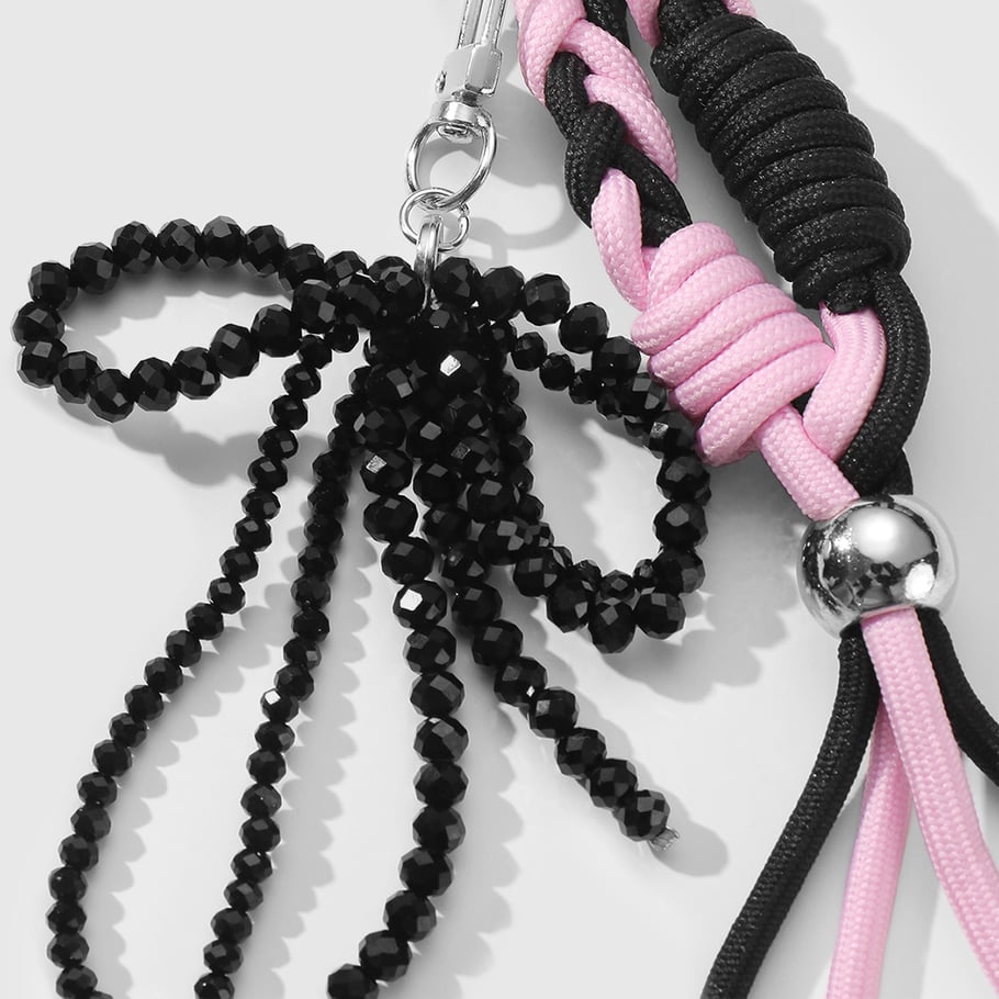 Beaded Bow Knot Women's Bag Charms Picture4