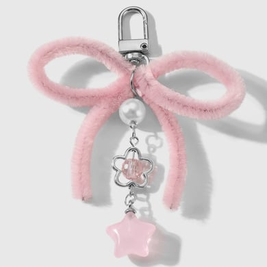 Süße Taschenanhänger mit Schleife und Knoten h5 