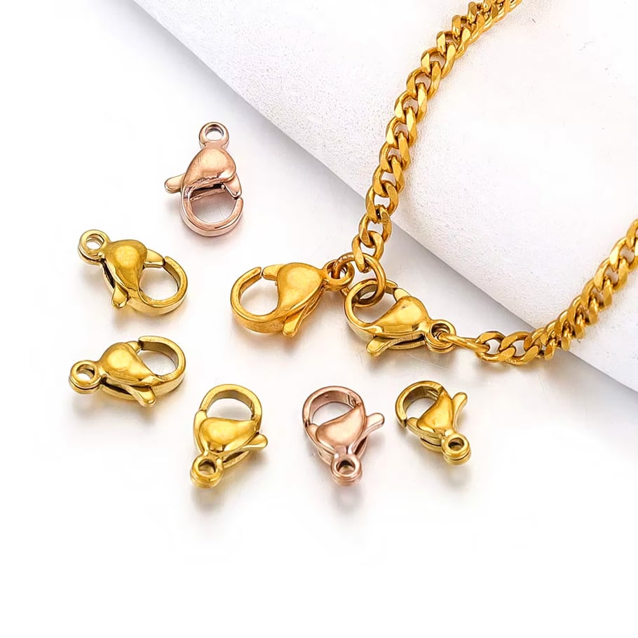 1 Piece DIY  Lobster Clasp Stainless Steel Women's Pendants Picture3