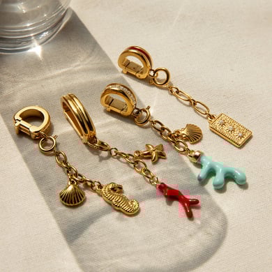 Oceanic Stainless Steel Bikini Pendants h5 Picture4
