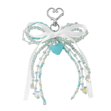 Sweet Beaded Bow Bag Charms h5 Picture6