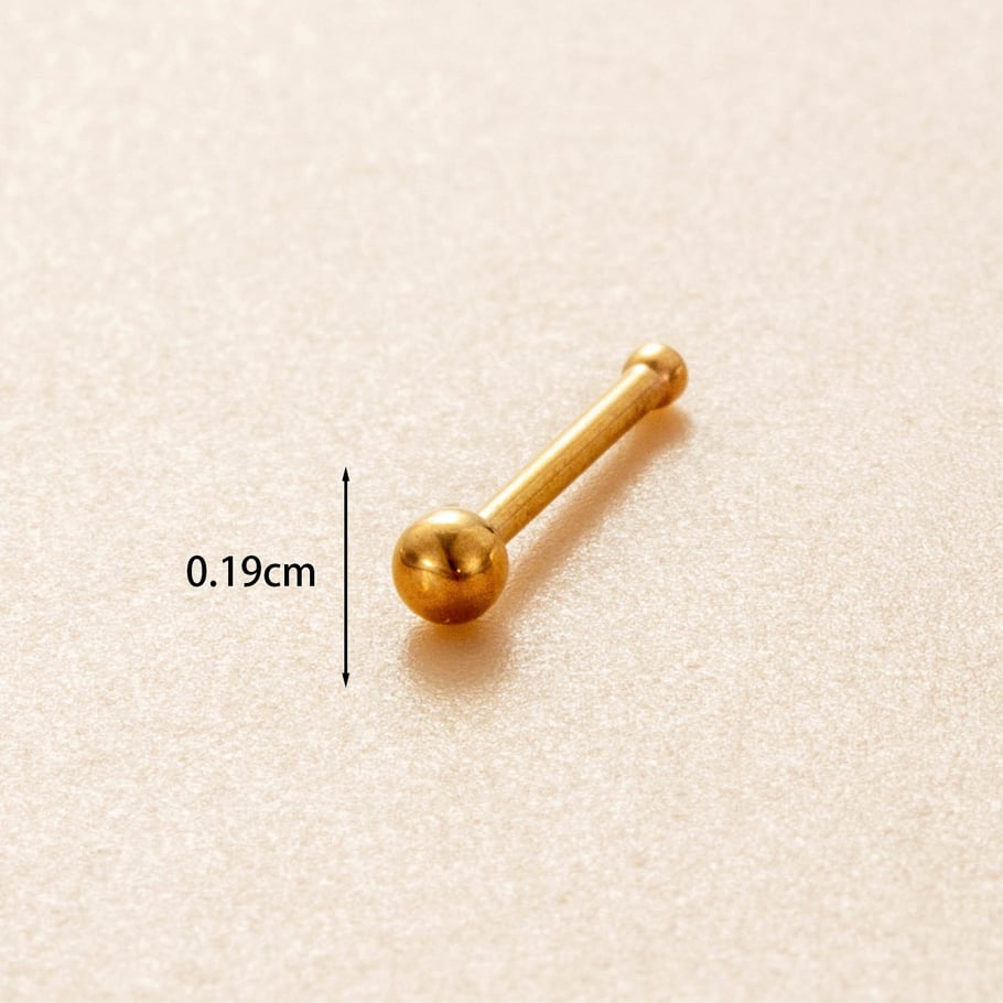 1 Piece Exquisite Star Shape Women's Nose Stud Picture2