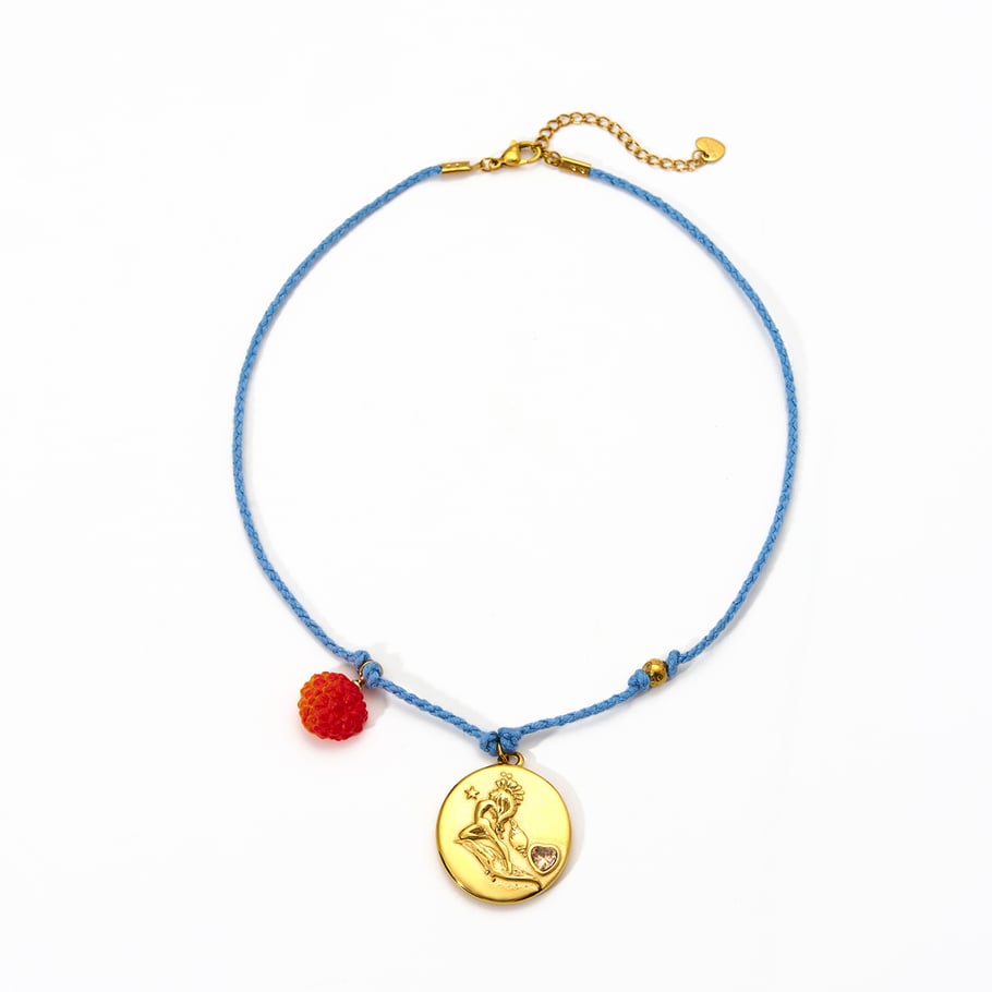 Constellation Series Retro Annular Stainless Steel Gold Color Women's Pendant Necklaces Picture6
