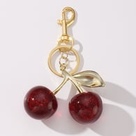 1 red cherry keychain Picture3