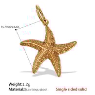 PJ304G solid gold pendant Picture10